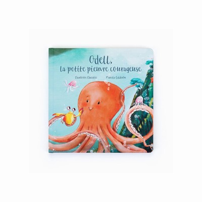 Jellycat Odell La Petite Pieuvre Courageuse and Odell Octopus Little Australia | 569280RWY